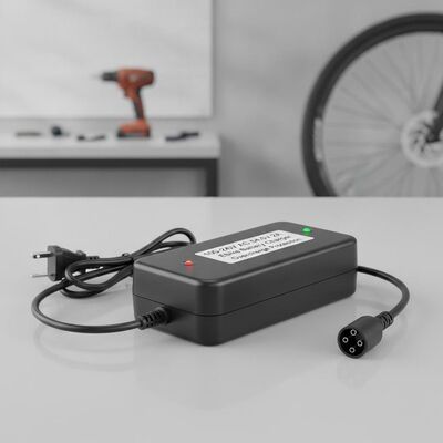 100-240V AC 54,6V 2A Carregador de bateria de bicicletas elétricas com proteção contra sobrecarga para carregamento de bicicletas elétricas